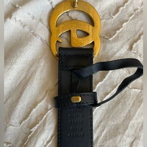 Gucci GG leather belt